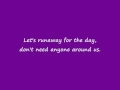 Runaway - Bruno Mars lyrics 