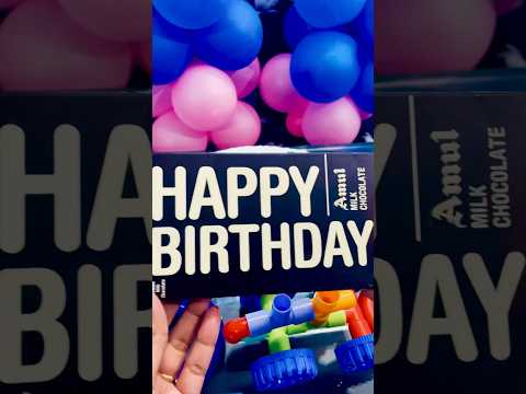 HAPPY BIRTHDAY🎂Amul Milk Chocolate 🍫 #shorts #youtubeshorts