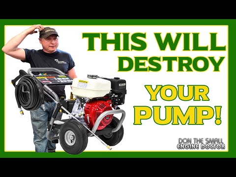 Top Reasons Your Pressure Washer Pump Is Destroyed & Has No Pressure!
