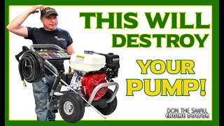 Top Reasons Your Pressure Washer Pump Is Destroyed & Has No Pressure!