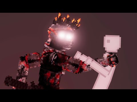 Corruption of The Divine (Dark Souls Boss) Fight Against People In People Playgound