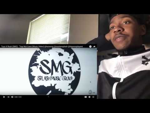 AMERICAN REACTS TO UK DRILL Taze X Russ (SMG) - Trap Not Carni (Music Video)