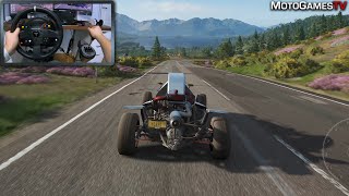 Forza Horizon 4 - 2018 Hot Wheels 2JetZ | Thrustmaster TS XW + TH8A Shifter Gameplay