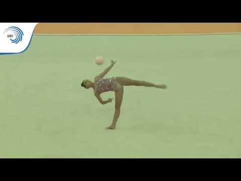 Katrin TASEVA (BUL) - 2018 Rhythmic Europeans, all around final ball