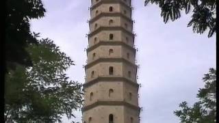 preview picture of video 'China Yinchuan Jade Emperor Pavilion 1995'