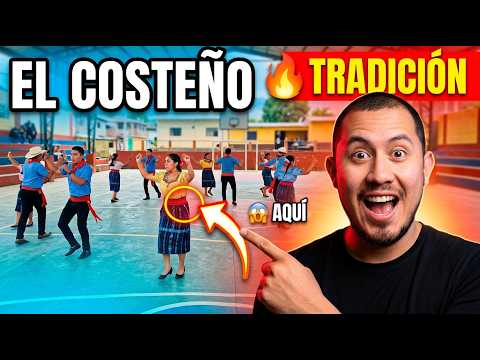 Ensayo del tradicional baile de el costeño en Granados Baja Verapaz