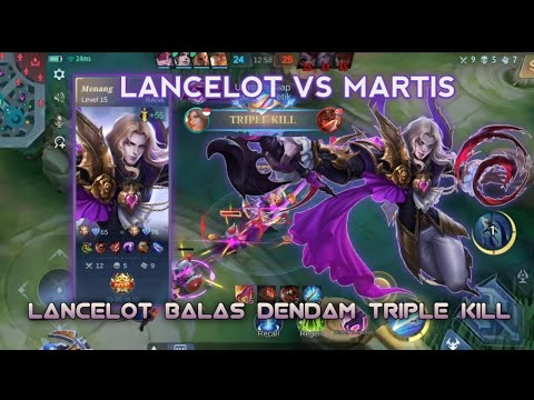 TUTORIAL LANCELOT DARI EARLY SAMPAI LATE GAME CARA ROTASI KETIKA MUSUH MARTIS #lancelotgameplay