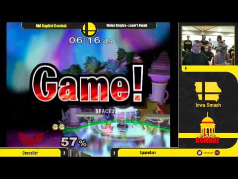OCC Melee Singles - Losers Finals - Desseler (Captain Falcon) vs SpaceJam (Jigglypuff)