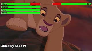 The Lion King II Simbas Pride 1998 Final Battle with healthbars