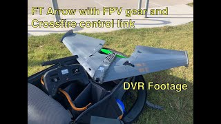 FT Arrow with FPV gear and Crossfire Micro flying great!