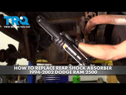 How to Replace Rear Shocks 1994-2002 Dodge Ram 2500