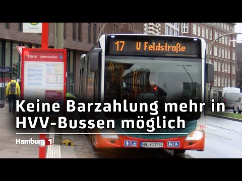 HVV: Seit Neujahr keine Barzahlung in Hamburgs Bussen mehr möglich