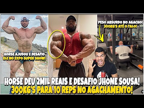 🚨HORSE DONATES 2 THOUSAND REAIS FOR ATHLETE TO COMPETE WITH HIM AT EXPO SUPER SHOW | JAMES AND KEONE
