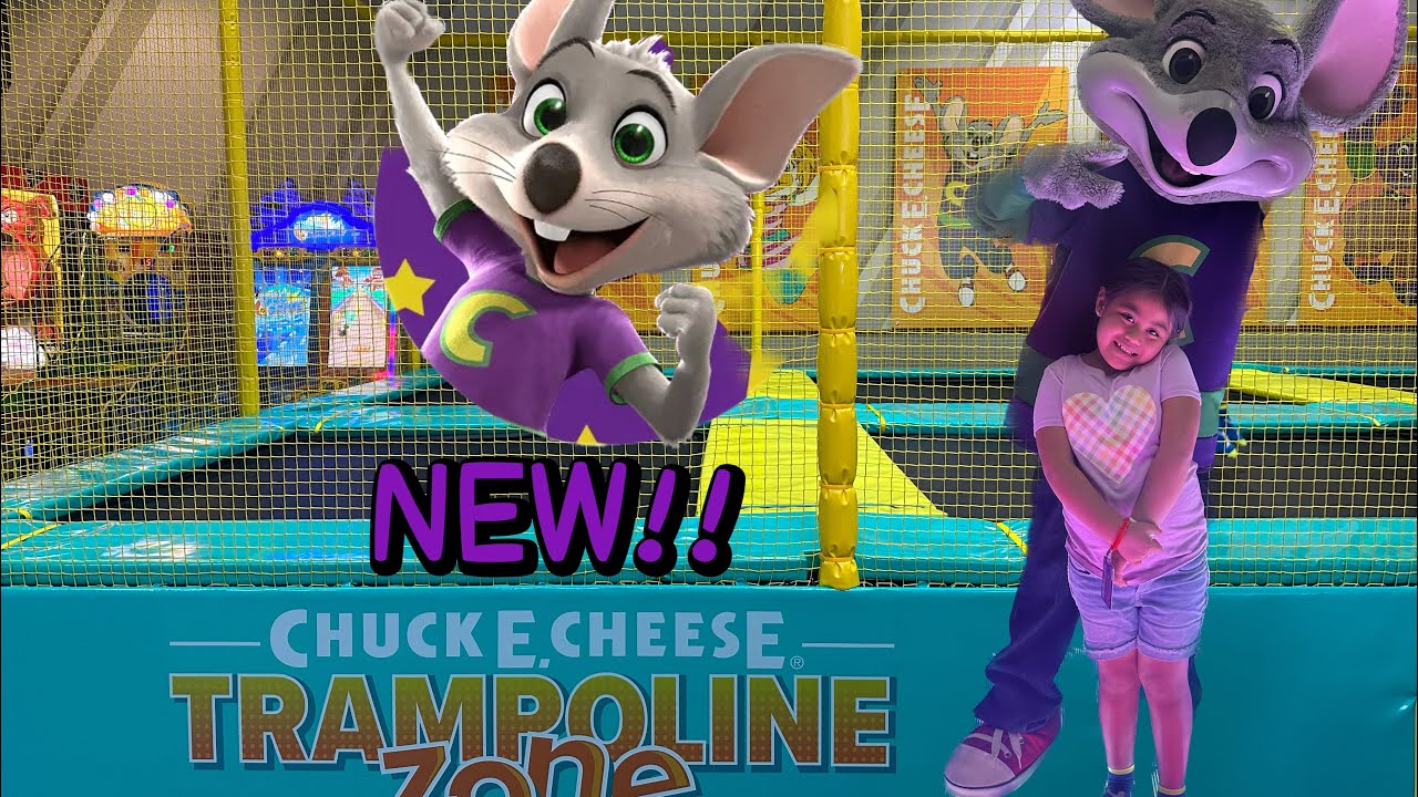 Chuck E. Cheese | NEW TRAMPOLINE ZONE