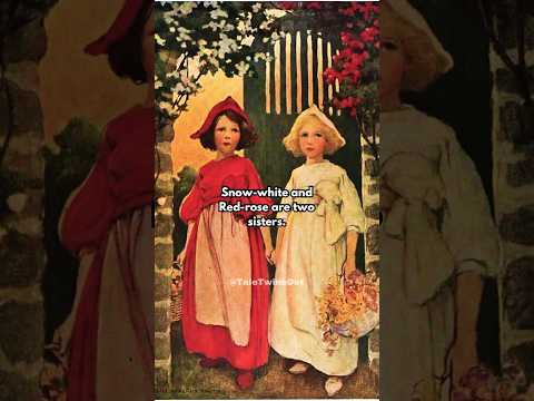 The REAL story of snow white and red rose 🥀 -#history #art #fairytales #snowwhite #redrose #bear