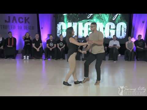 Swing City Chicago 2022 ALL STAR STRICTLY SWING - Roberto Corporan & Sayaka Suzaki