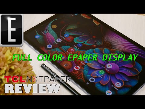 TCL NXTPAPER 11 Review -  Full Color ePaper Explained