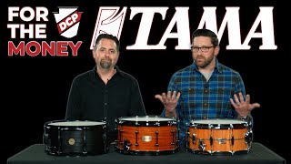 Video thumbnail for Tama Snare Drums For The Money - Woodworks vs. SLP vs. STAR Reserve by Drum Center of Portsmouth