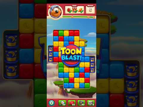 Toon Blast 7576 - 7600 #games #toonblast