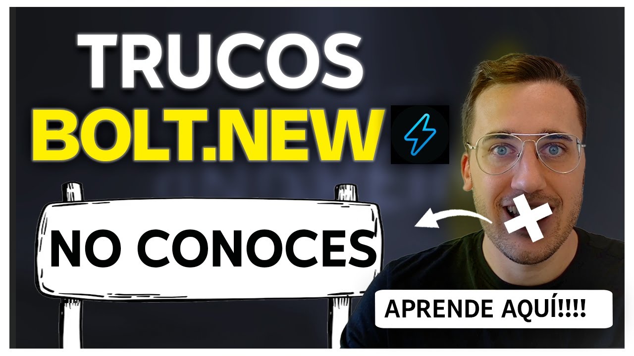🔔TRUCOS BOLT.NEW: INTELIGENCIA ARTIFICIAL PARA HACER APLICACIONES FÁCIL! | Patricio Fernández 🎯