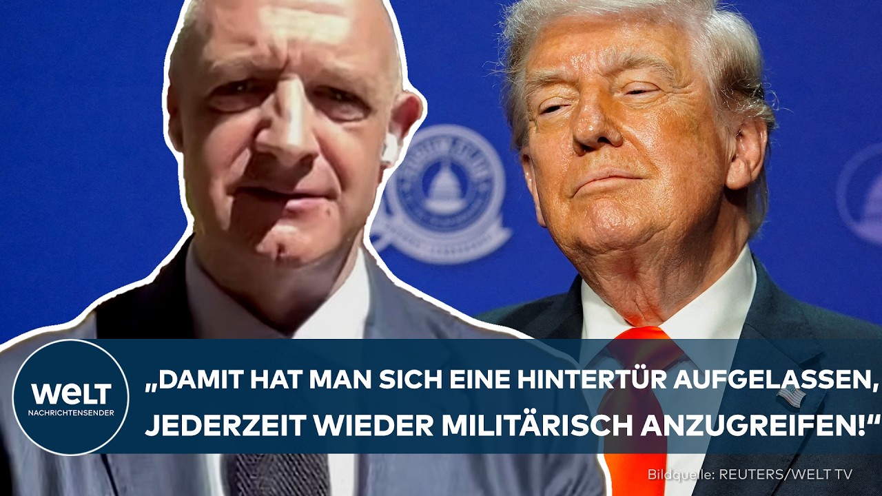 IRAN-KRIEG: Trump erklärt Waffenruhe! „Hintertür aufgelassen, wieder militärisch anzugreifen“