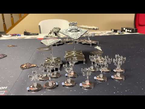 Star Wars Armada Battle Report: Episode three Rebel vs Empire