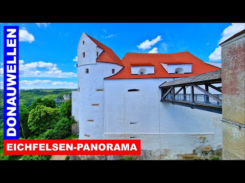 DonauWellen Eichfelsen-Panorama Beuron | Naturpark Obere Donau | Burg Wildenstein 👀😉