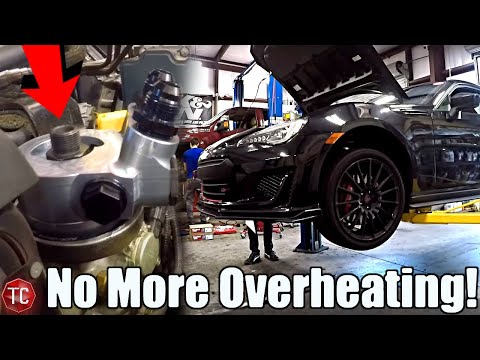FIXING my BRZ's OVERHEATING PROBLEM! (Jackson Racing Oil Cooler Install)