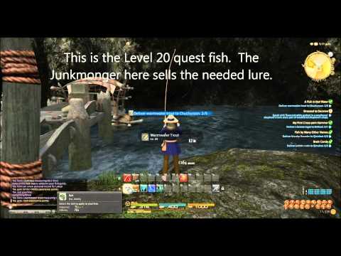 FFXIV - Fishing Level 20-25