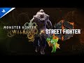 Monster Hunter Wilds X Street Fighter 6 Special Collaboration Trailer PS5 Games