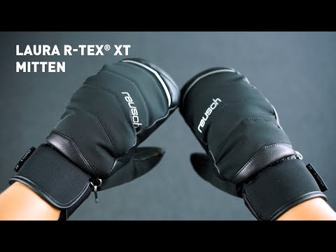 Миниатюра изображения товара Варежки лыжные Reusch Laura R-Tex XT / 6131550-7703 (р-р 6.5, Mitten Black/White/Silver)