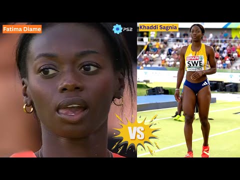 Fatima Diame vs Khaddi Sagnia, Women's Long Jump Division 1, EATC 2025 #fatimadiame #khaddisagnia