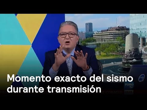 Momento exacto del temblor 19 septiembre 2017 en México - sismo