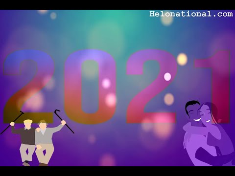 Happy New Year 2021 time