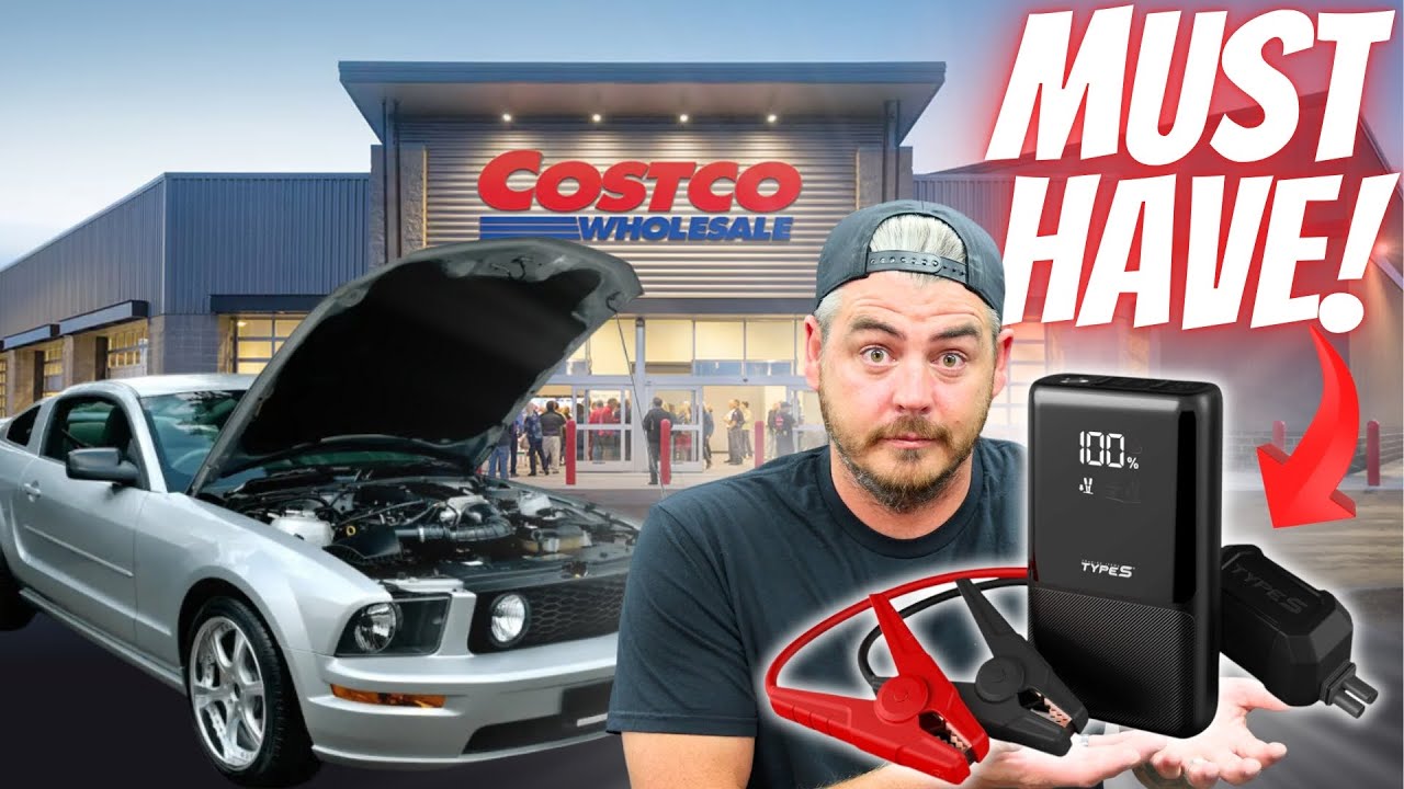 Costco Car Finds! - TYPE S PORTABLE CAR JUMP STARTER - Amazing price!
