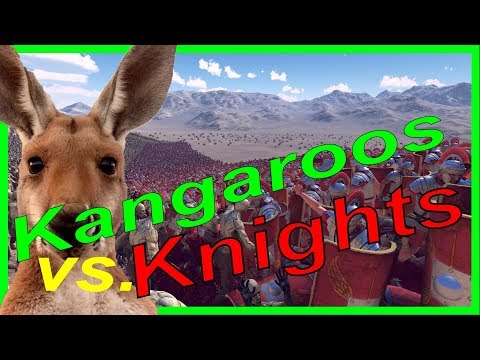 UEBS Medieval Soldiers vs. Kangaroos