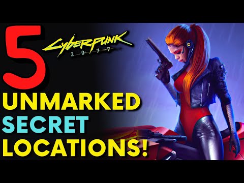 Cyberpunk 2077 - 5 Secret Locations! | Hidden Gems (Locations & Guide)