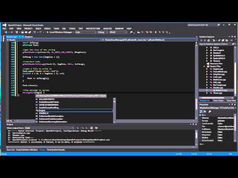 C++ OpenGL 4.0 Tutorial 9 - Wrapping Up The Shader Class