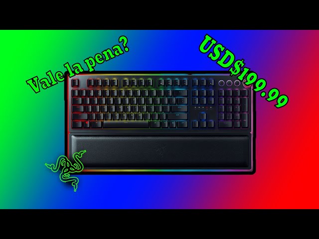Vídeo relacionado con Razer Huntsman V2 Tenkeyless (Red Switch) - Teclado óptico para juegos sin teclado numérico (reposa-palmas, HyperPolling, teclas Doubleshot PBT) Teclado Español - Negro