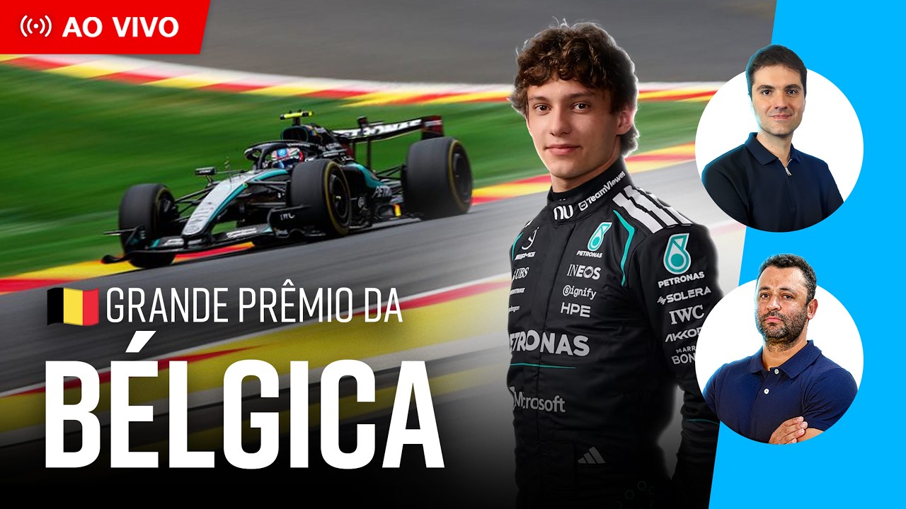 GP DA BÉLGICA AO VIVO: Antonelli pole, Verstappen P2 e Bortoleto P8 - segunda tela  #f1 #formula1