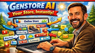 Genstore AI - Your Store, Instantly! Turn your idea into a ready-to-sell storefront with one prompt