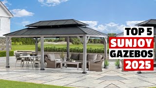 Best Sunjoy Gazebos for Backyard & Patio 2025 | Top 5 Picks You’ll Love