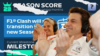 F1 Clash | Season Score Milestone Complete! Ready For F1 Clash 2024