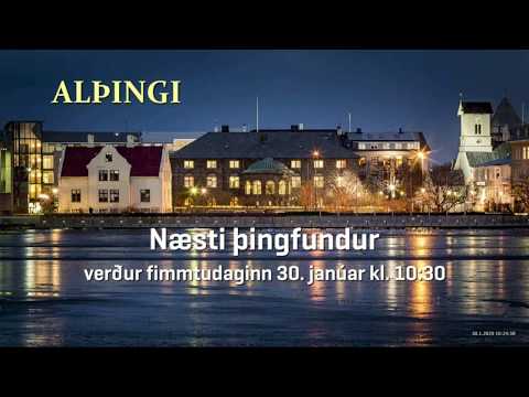 55. fundur á 150. löggjafarþingi, 30. janúar 2020