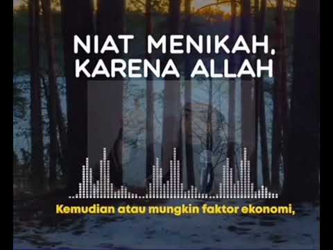 3.USTADZ KHALID BASALAMAH : Niat MenikaH Karena Allah