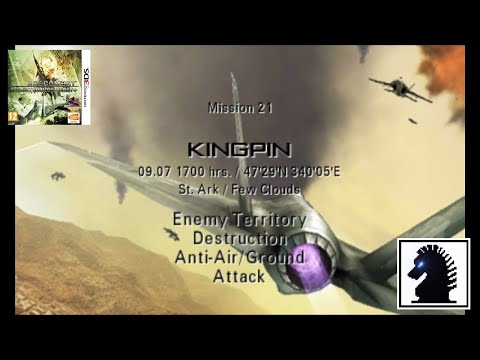 3DS Ace Combat: Assault Horizon Legacy+-  Mission #21: Kingpin