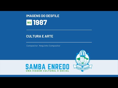 GRES NACÕES UNIDAS - DESFILE 1987