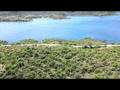 Sobrevuelo del lago La Florida, Dpto. Cnel. Pringles, San Luis, Argentina