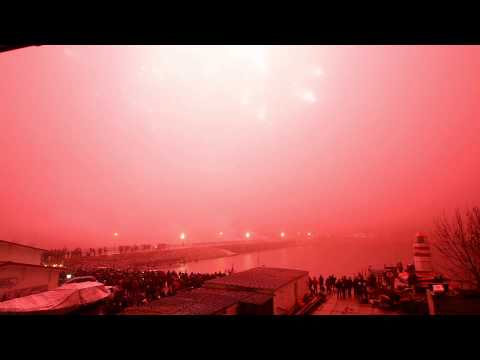 Ummanz Silvesterfeuerwerk. 2019