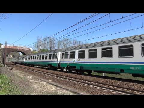 LA STROMBAZZATA DELLA E.444 IN TRANSITO A RIGOROSO. (AL) 15 - 4 - 2015.